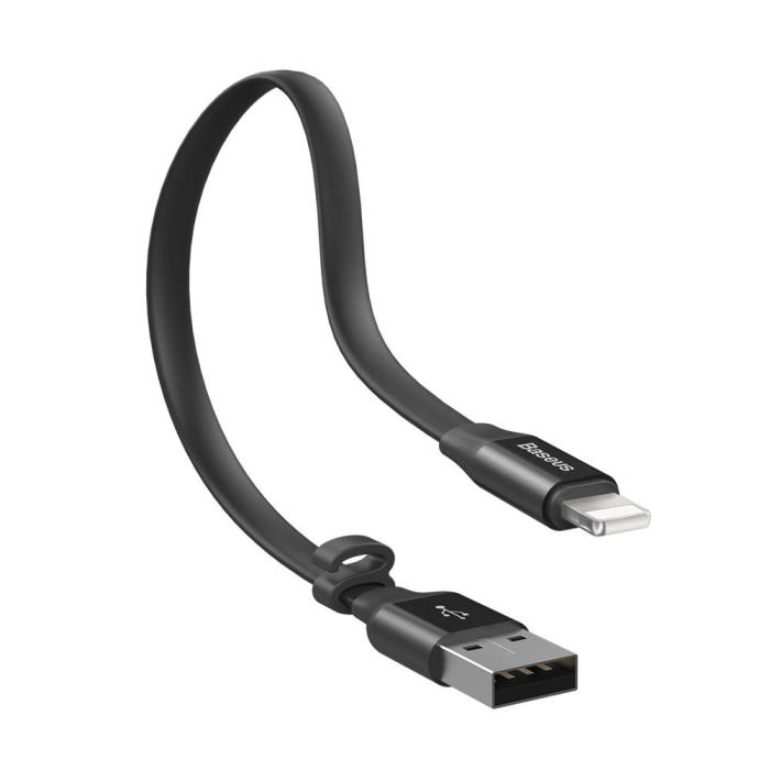 BASEUS - Baseus Vig USB-A till Lightning kabel 2,3m - Grå