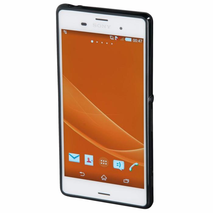 UTGATT1 - HAMA Mobilskal Crystal till Sony Xperia Z3 - Svart