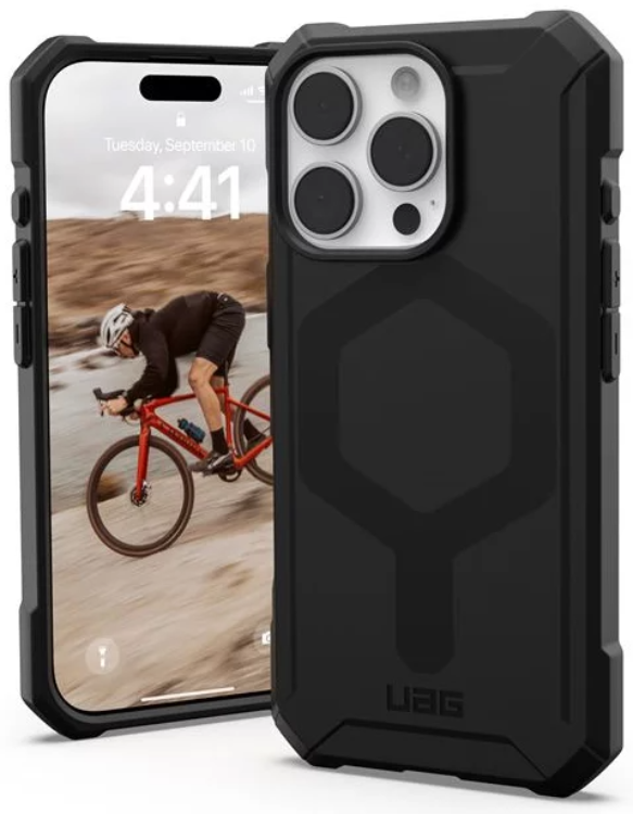 UAG iPhone 16 Pro Mobilskal MagSafe Essential Armor - Svart | 2353 | AlltMobil