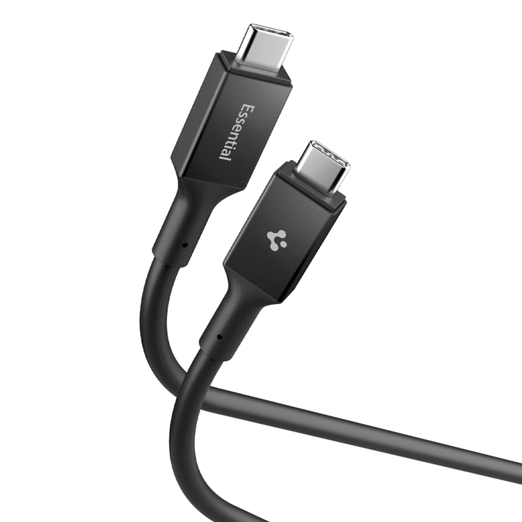 Spigen USB-C till USB-C kabel Essential 1.2m - Svart | 3541 | AlltMobil