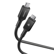 Spigen - Spigen USB-C till USB-C kabel Essential 1.2m - Svart