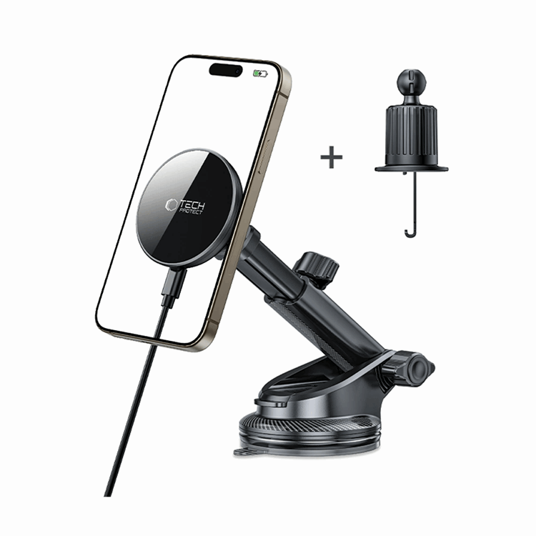 Tech-Protect Magsafe Mobilhållare MM15W-V10 Trådlös laddare 15W | 264 | AlltMobil