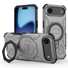 A-One Brand - iPhone 17 Air Mobilskal Rotating Kickstand - Grå