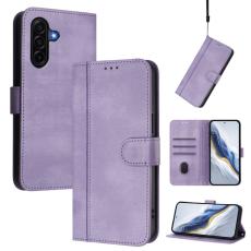 OEM - Samsung Galaxy A37 Pl&aring;nboksfodral Konstl&auml;der Retro Textur - Lila