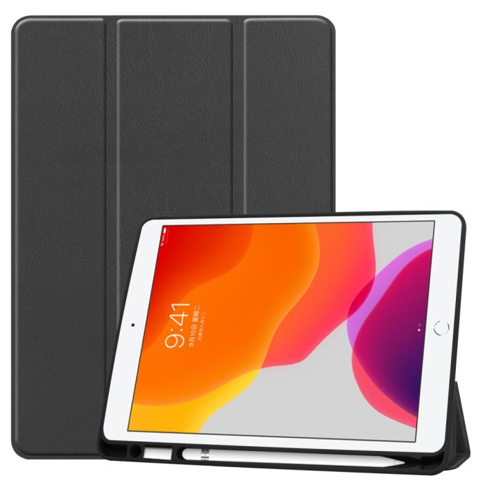 OEM - iPad 10.2 (2019/2020/2021) Tri-fold Fodral - Svart