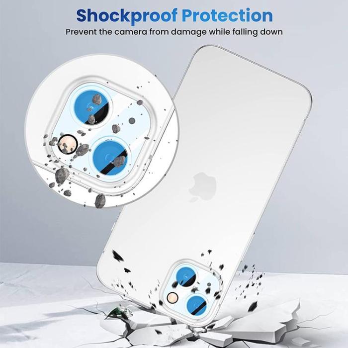 A-One Brand - [2-PACK] Kameralinsskydd i Härdat Glas iPhone 13 Mini/13