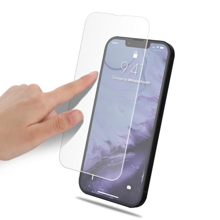 Mocolo - MOCOLO Härdat Glas Skärmskydd iPhone 13 Mini - Svart