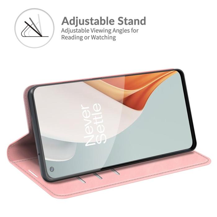 OEM - Flipfodral OnePlus Nord N100 - Rosa