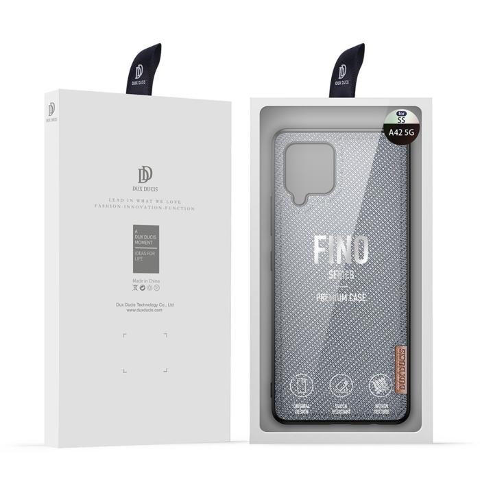 Dux Ducis - Dux Ducis Nylon Fino Mobilskal Samsung Galaxy A42 5G - Grå