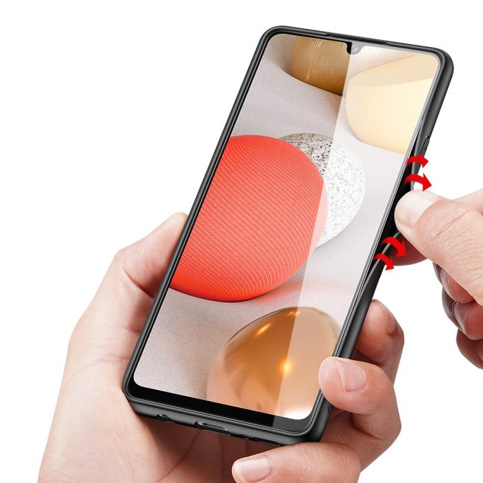 Dux Ducis - Dux Ducis Nylon Fino Mobilskal Samsung Galaxy A42 5G - Grå