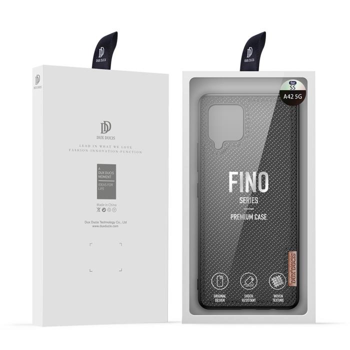 Dux Ducis - Dux Ducis Nylon Fino Mobilskal Samsung Galaxy A42 5G - Svart