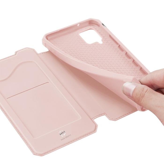 Dux Ducis - Dux Ducis Skin X Plånboksfodral Samsung Galaxy A42 5G - Rosa