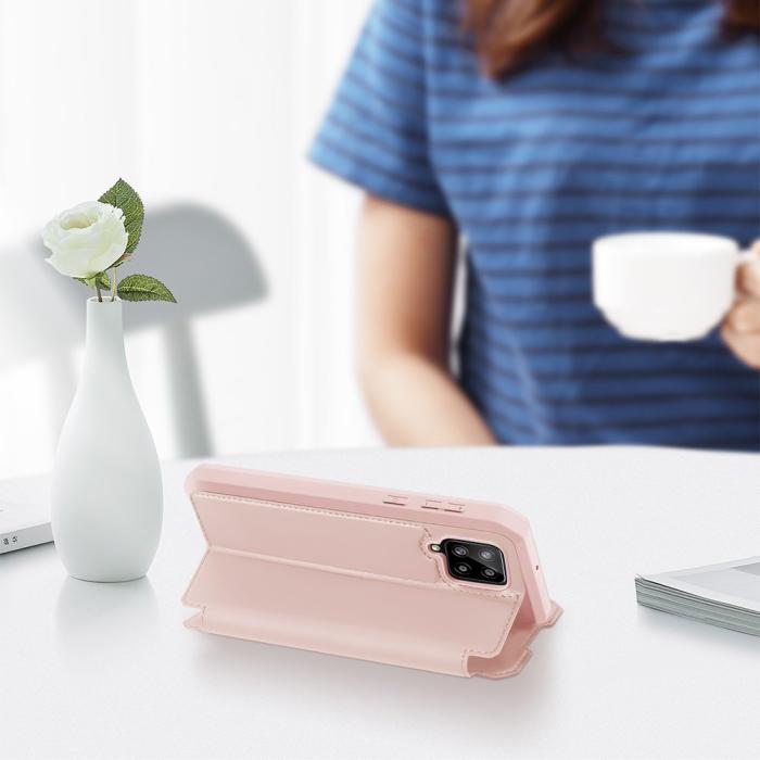 Dux Ducis - Dux Ducis Skin X Plånboksfodral Samsung Galaxy A42 5G - Rosa