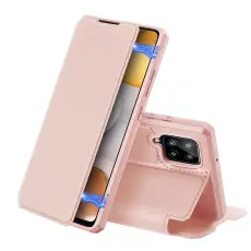 Dux Ducis - Dux Ducis Skin X Pl&aring;nboksfodral Samsung Galaxy A42 5G - Rosa