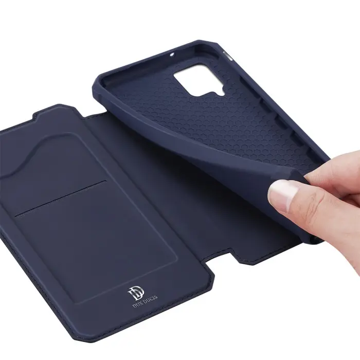 Dux Ducis - Dux Ducis Skin X Plånboksfodral Samsung Galaxy A42 5G - Blå