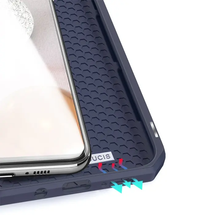 Dux Ducis - Dux Ducis Skin X Plånboksfodral Samsung Galaxy A42 5G - Blå