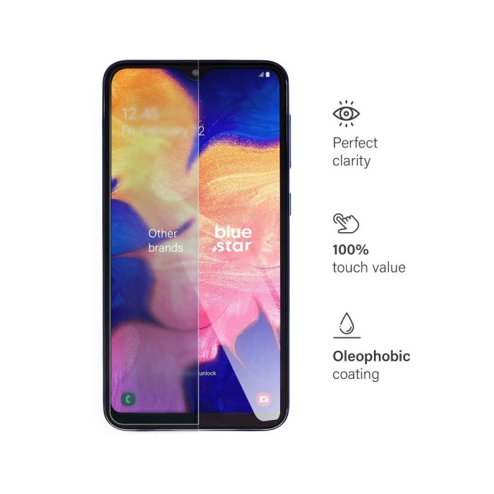 Blue Star - Blue Star Härdat Glas till Samsung Galaxy A10