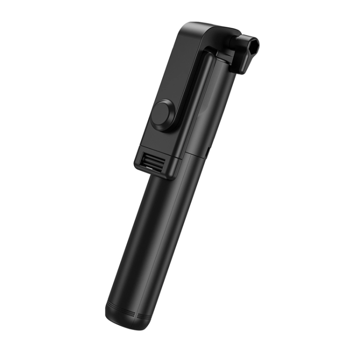 OEM - Selfiestick Teleskopstativ 1m med Telefonhållare - Svart