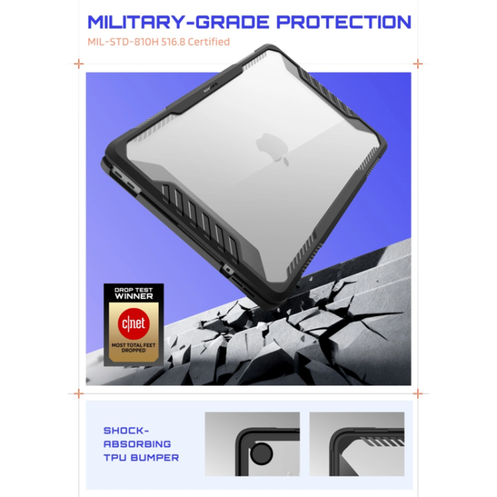 SupCase - SupCase Skal För Macbook Neo 13 Unicorn Beetle Pro - Svart/Clear