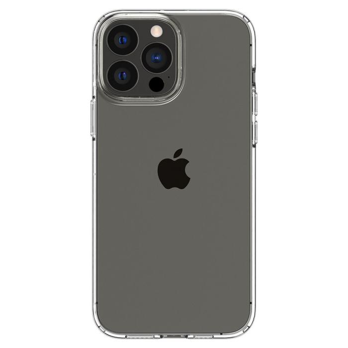 UTGATT - Spigen Liquid Crystal Mobilskal iPhone 13 Pro Max - Crystal Clear