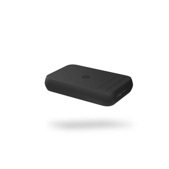 ZENS - ZENS Magnetisk Magsafe Qi Powerbank One Side 4000mAh Qi-Laddningsbar - Svart