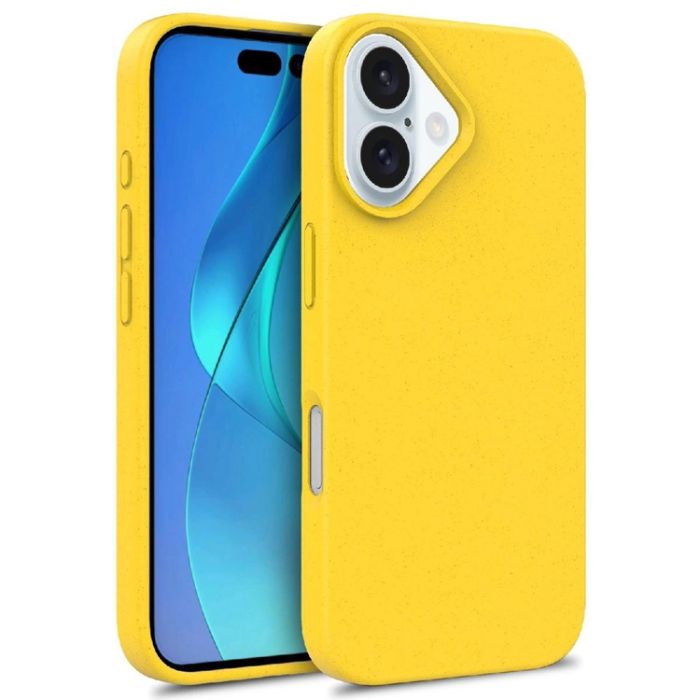 OEM - iPhone 16 Mobilskal Magsafe Multiple Color Wheat - Gul