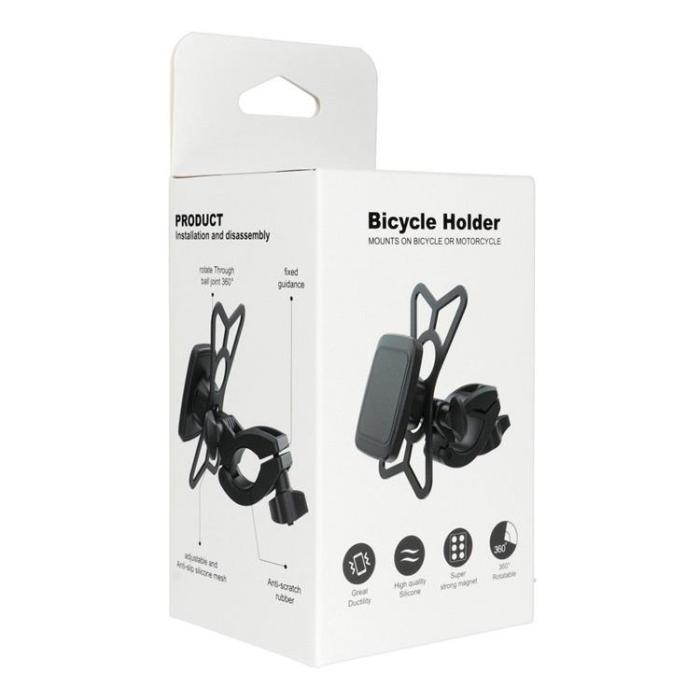 OEM - Magnetisk Cykelhållare för Styre Premium M4S-MB3 - Svart