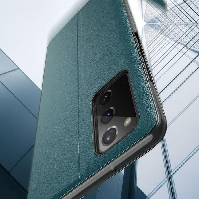 UTGATT1 - Eco Leather View Fodral Galaxy M51 - Grön
