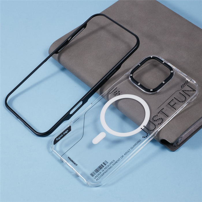 A-One Brand - Youngkit iPhone 16 Pro Max Mobilskal Magafe Detachable 2-in-1