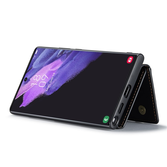 DG.MING - DG.MING Galaxy S23 Ultra Mobilskal Korthållare M2 - Svart