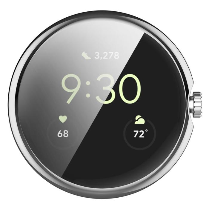 A-One Brand - Google Pixel Watch Skal Electroplating TPU - Silver