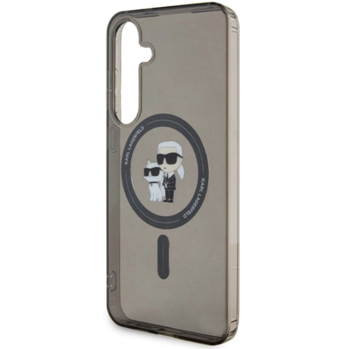 KARL LAGERFELD - Karl Lagerfeld Galaxy S24 Mobilskal Magsafe IML Choupette - Svart