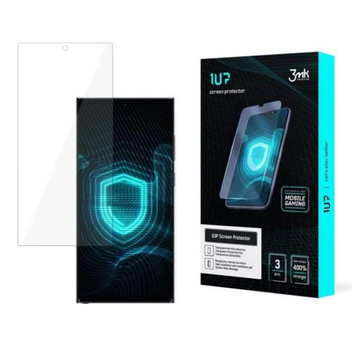 3MK - 3mk Galaxy S23 Ultra Plastfilm Skärmskydd Foil 1UP - Transparent