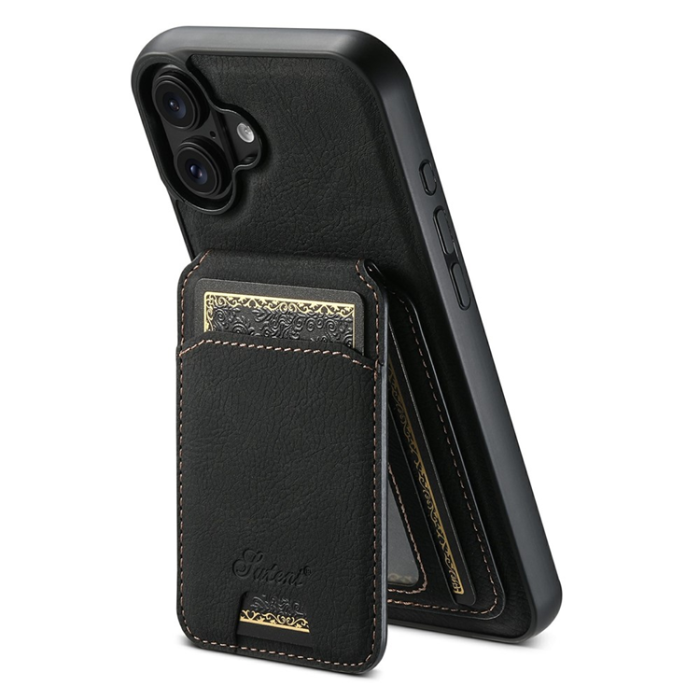 SUTENI - SUTENI iPhone 17 Mobilskal MagSafe Kickstand H16 -Svart