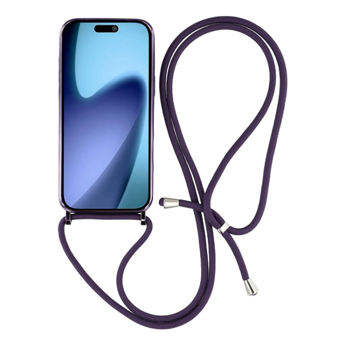 A-One Brand - iPhone Air Mobilskal MagSafe Electroplating Edge TPU - Lila