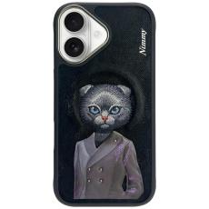 NIMMY - Nimmy iPhone 16 Mobilskal MagSafe Fashion Cute Pet - Svart
