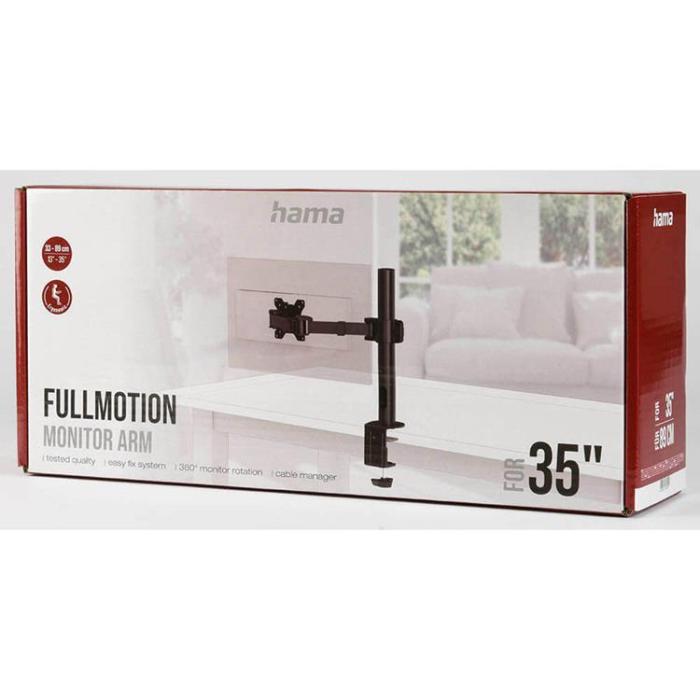 Hama - Hama Monitorfäste För En XL Monitor Svart