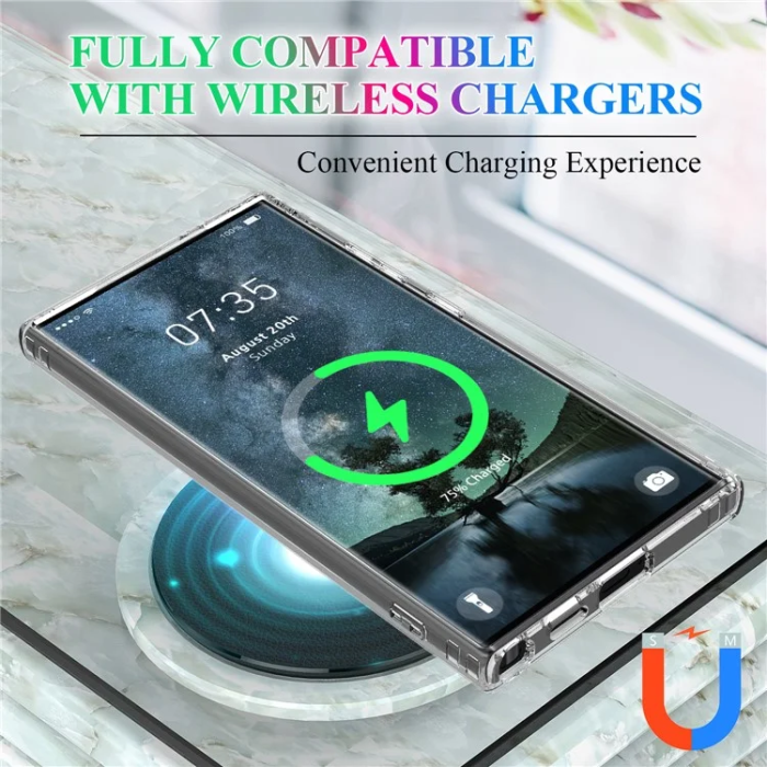 OEM - Galaxy S25 Ultra Mobilskal MagSafe Anti Shock 1.5 mm - Transparent