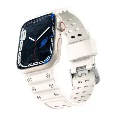 OEM - Apple Watch Ultra/SE/8/7/6 (41/42/38mm) Armband - Beige
