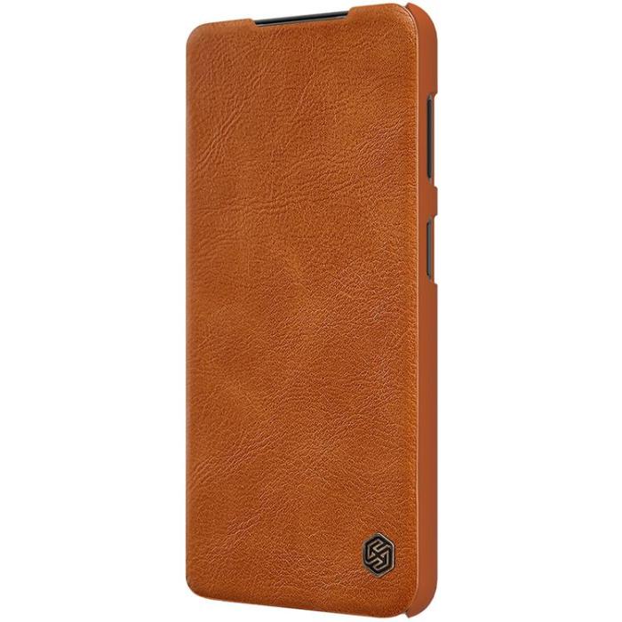 Nillkin - Nillkin Galaxy A13 5G Fodral Qin läder Holster - Brun
