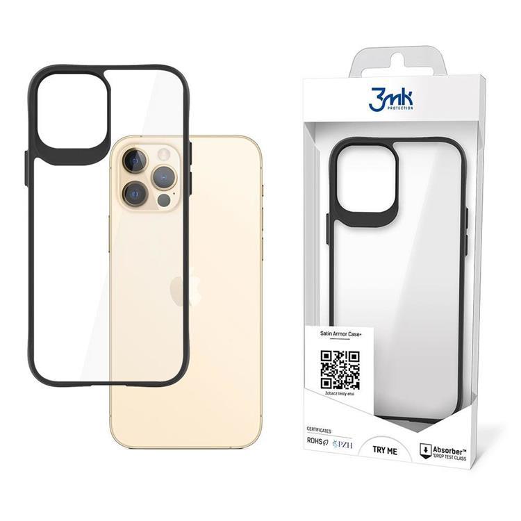 3MK iPhone 12 Pro Max Skal Satin Armor Plus - Clear | 2353 | AlltMobil