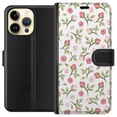 iSecrets - Plånboksfodral till Apple iPhone 14 Pro Max med Blommigt