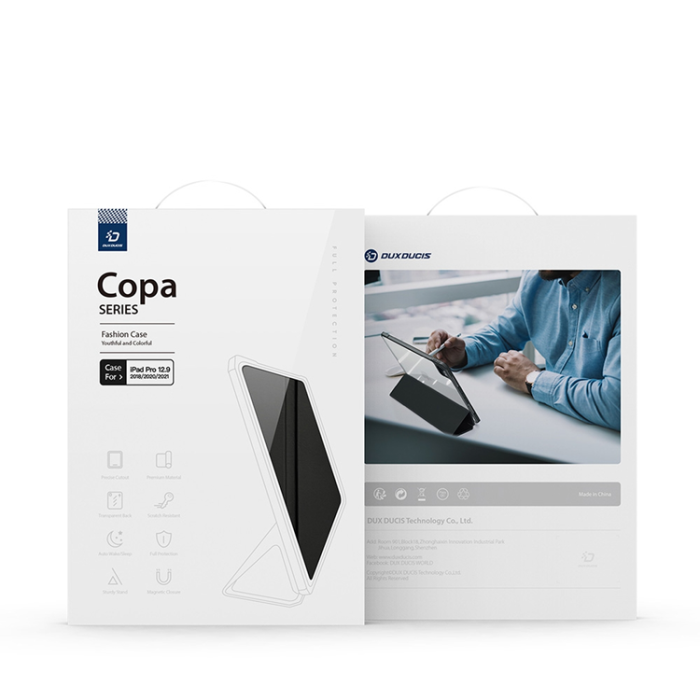 UTGATT1 - Dux Ducis iPad Pro 12.9 (2018/2020/2021) Fodral Copa - Lila