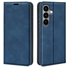 OEM - Samsung Galaxy S26 Fodral Touch Konstl&auml;der - Bl&aring;
