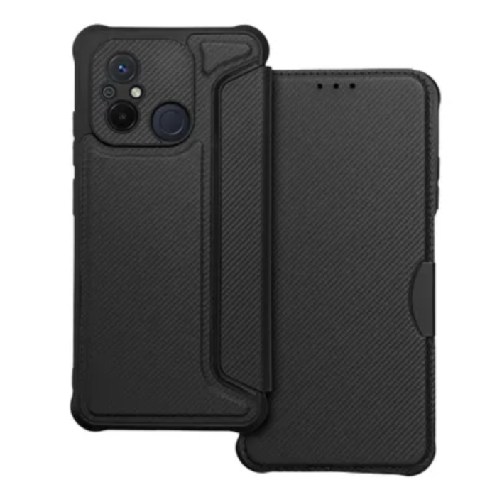 OEM - Xiaomi Redmi 12C Plånboksfodral Razor - Svart