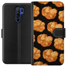 Gustaf - Pl&aring;nboksfodral till Xiaomi Redmi 9 med Nuggets