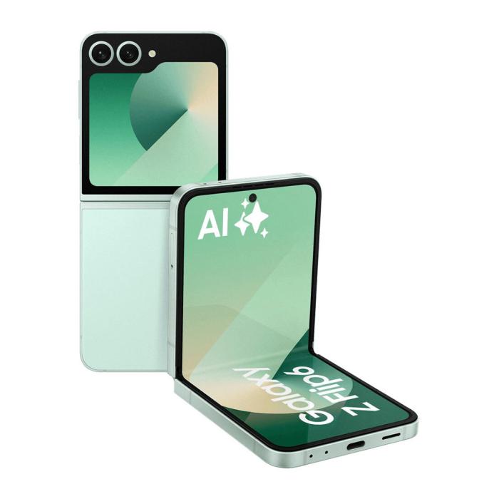 Samsung - Samsung Galaxy Z Flip 6 256GB 12GB RAM - Grön