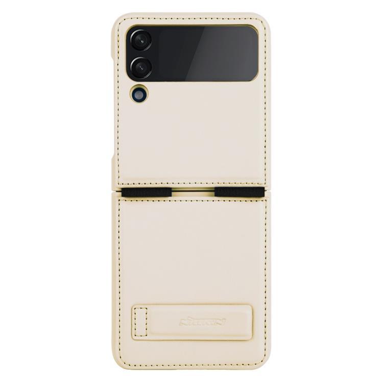 Nillkin Galaxy Z Flip 4 Skal Qin Series - Guld | 2353 | AlltMobil