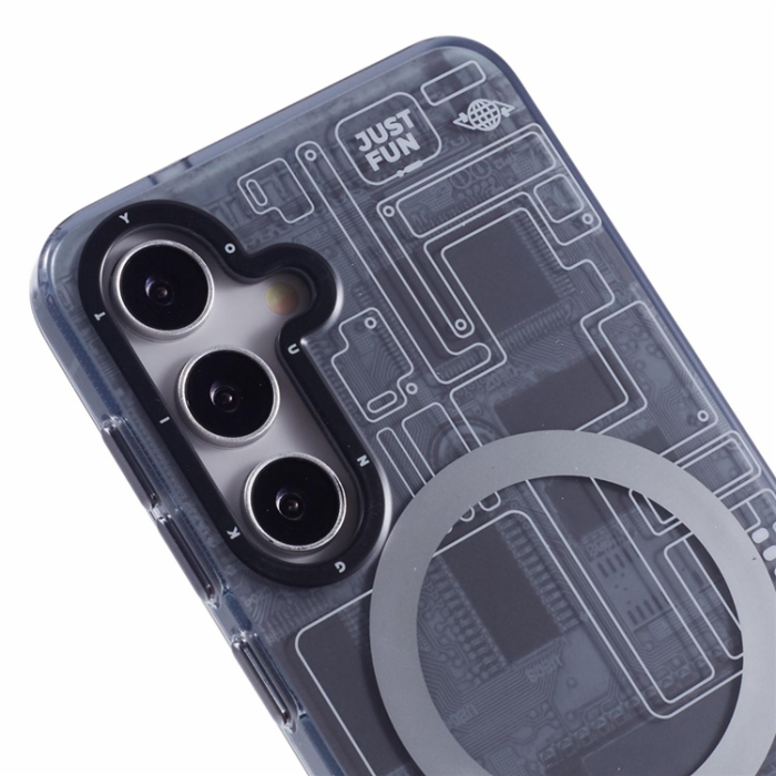 YOUNGKIT - YOUNGKIT Galaxy S25 Plus Mobilskal MagSafe IMD Circuit - Svart