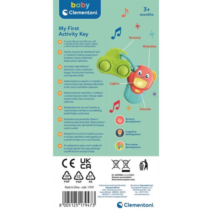 CLEMENTONI - CLEMENTONI My First Activity Key